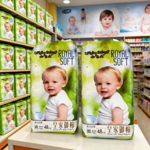 
Little Flying Diaper NBS/M/LXL Baby Diaper Ultra Thin Pulling Pants Breathable Toddler Pants XXXXL