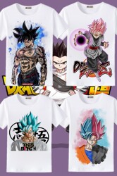 Dragon Ball Son Goku Dragon Ball Super Super Saiyan Japanese Cartoon Short-Sleeved T-Shirt Anime Merchandise T-Shirt