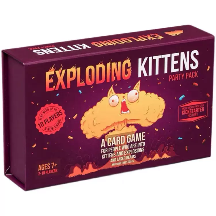 English Exploding kittens board games爆炸猫咪barking kittens