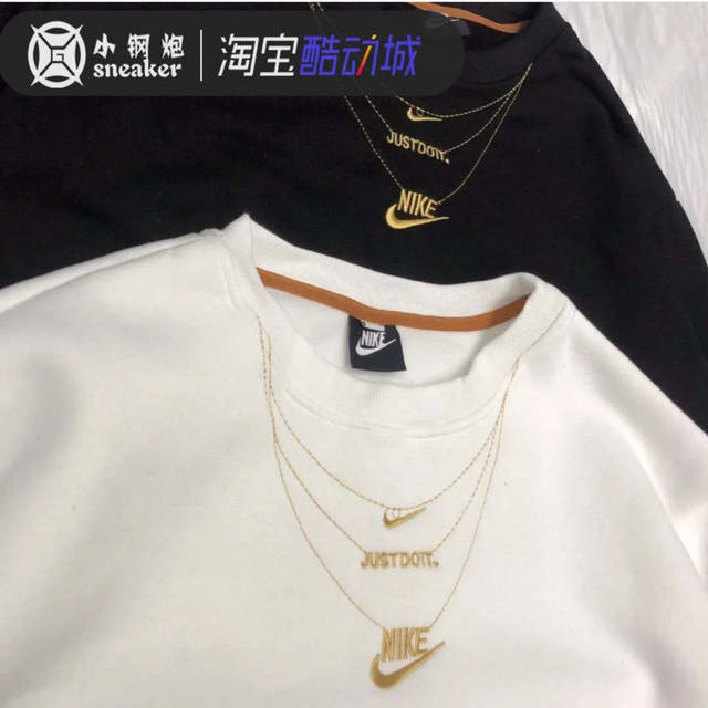 Nike Nike Spring New LOGO Women's Embroidery Necklash Calligraphy Circuit Course Bull CZ4023-100