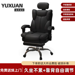 Computer Chair, Ergonomic Chair, Comfortable for Long Sitting, Waist-Protecting, Rotating Executive Office Chair, Suitable for Nap and Reclining, Gaming Chair