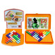 Nibobo 2 boxes of smart pyramid intellectual magic bead puzzle toy logic thinking early education intellectual development