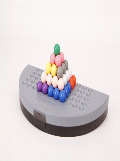 nibobo Smart Pyramid Smart Demon Demon Demon Three -dimensional Logic Thinking Parent -Child Interactive Puzzle Children's Smart Toys
