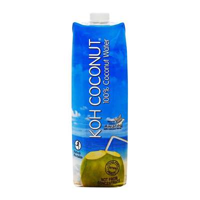 年货泰国进口KOHCOCONUT酷椰屿100%椰子水1L*6组合装进口果汁饮料