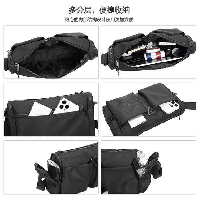 Oxford Cloth Handbags Korean Waterproof Nylon Cloth Shoulder Diagonal Handbags