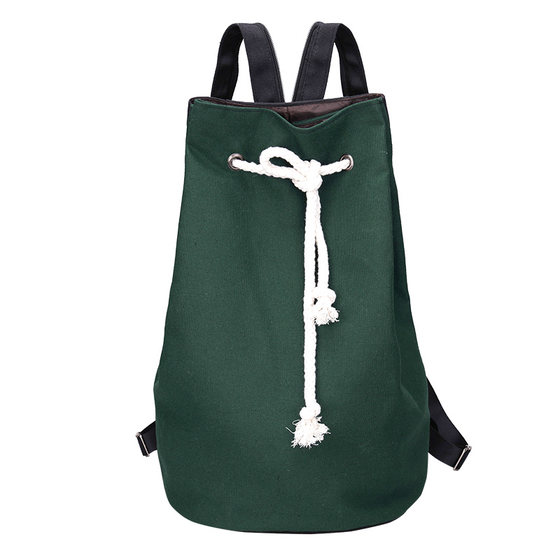 Beam Pocket Pumping Backpack Canvas Large Capacity Women 2021 New Travel Backpack Lightweight Fitness Basketball Bao Men
