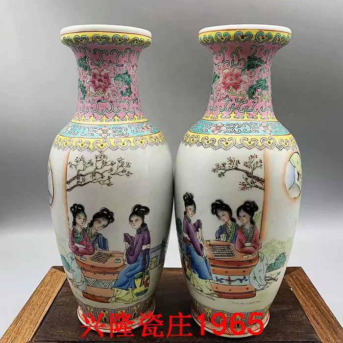 中国景德鎮  花紋粉彩  茶入  容器 景德镇十大瓷厂墨地粉彩百花争艳茶壶Vintage China Famille