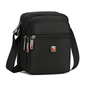 
Swiss Army Knife Shoulder Bag Men's Large Capacity Multi-Layer Multi-Function Crossbody Bag Outdoor Casual Mobile Phone Change Bag