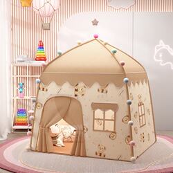 Tent Children's Indoor Princess House Playhouse Castle Toy Dreamy Girl Baby Separate Bed Room Sleeping Artifact