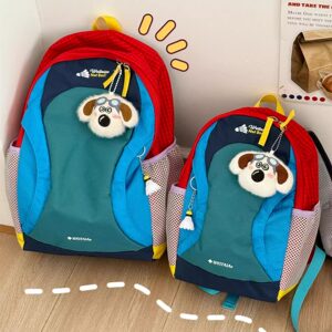 
Backpack Women's Outdoor Lightweight Sports Badminton Bag Colorful Stitching Cute Small Backpack School Bag Travel Bag