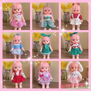 50 yuan free shipping for Xiaomeile, suitable for customized versions of Milu doll accessories, plaid dresses, pants sets, clothes