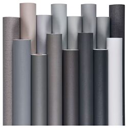 Gray Wallpaper Bedroom Cozy Desktop Furniture Renovation Wallpaper Self-Adhesive Waterproof Moisture-Proof Wipeable Background Wall Sticker