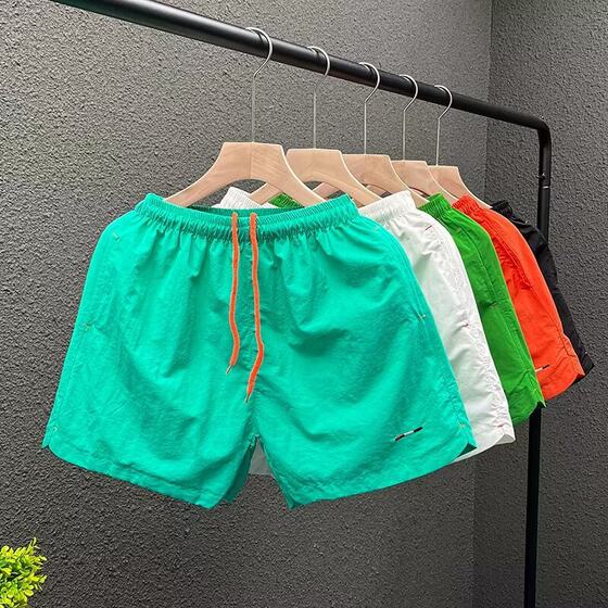 
Sports shorts men's running three-quarter pants trendy large pants summer large pants outer wear quick-drying ultra-thin