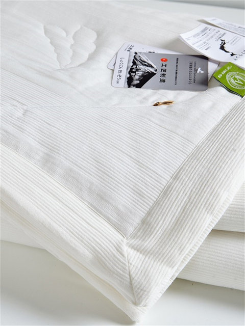 Class a Pure Cotton Jacquard Soybean Quilt Core Summer Quilt Air Conditioning Quilt Four-Season Quilt Pure Cotton Spring and Autumn Quilt Winter Quilt Single Double