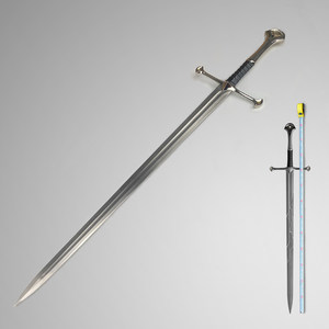 
The Lord of the Rings of Middle-earth World, the cracked Nasir Saint Sword, the broken version of Narthil Metal is not broken