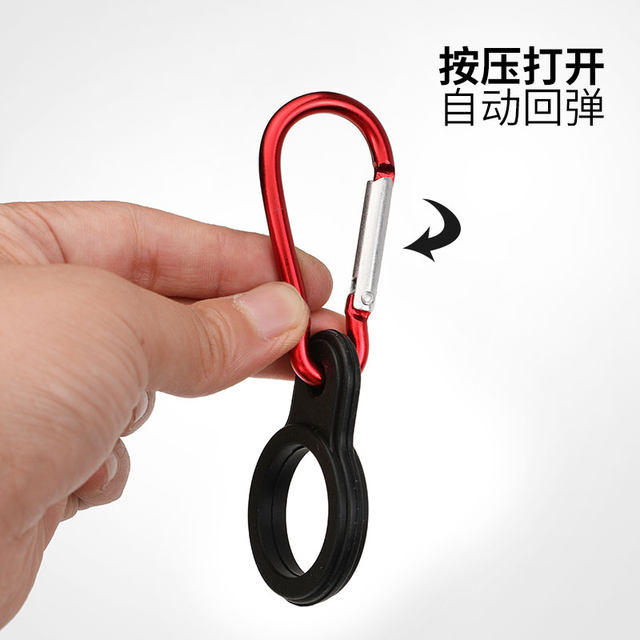 Outdoor travel elastic water bottle buckle backpack outer hook water cup quick-hang small accessory