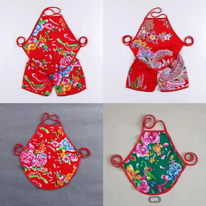 
Summer thin baby bellybands for boys and girls, large floral cloth bellybands, baby home clothes, adult bellybands, parent-child wear