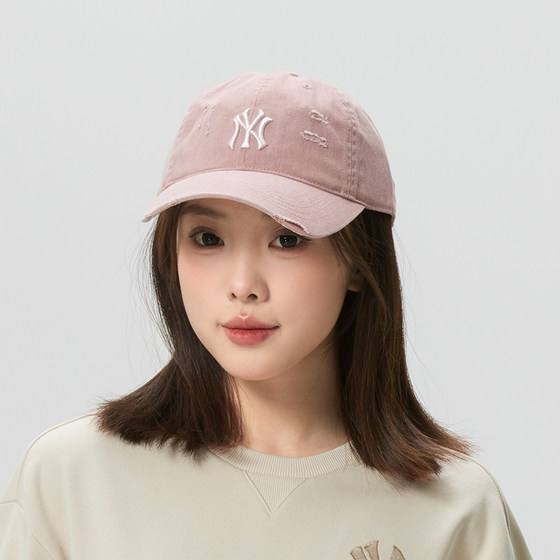 
Genuine MLB letter LOGO fashionable and versatile sunshade outdoor couple sports and leisure baseball cap peaked cap ACPVV