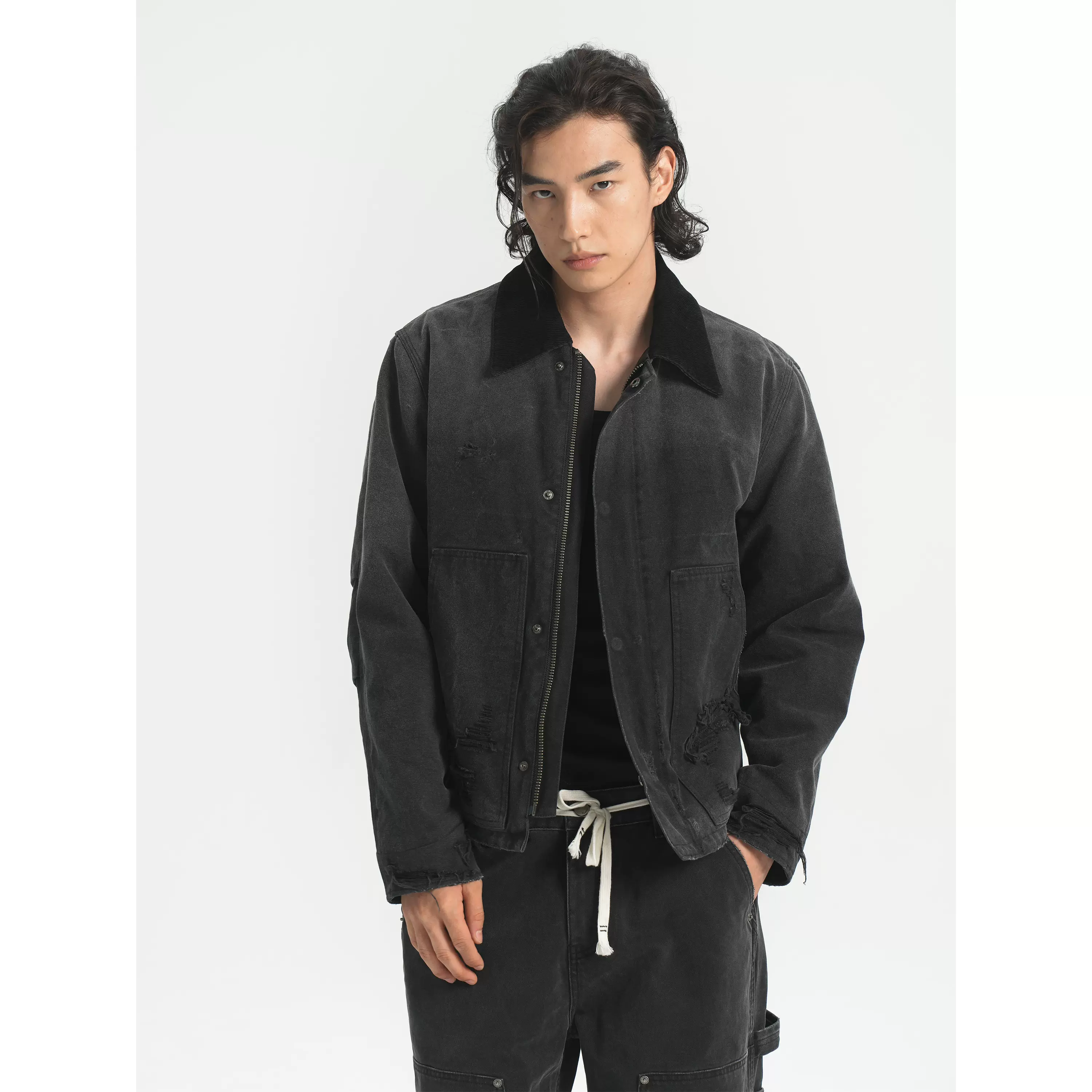 PURE2 BOXY NYLON JACKET