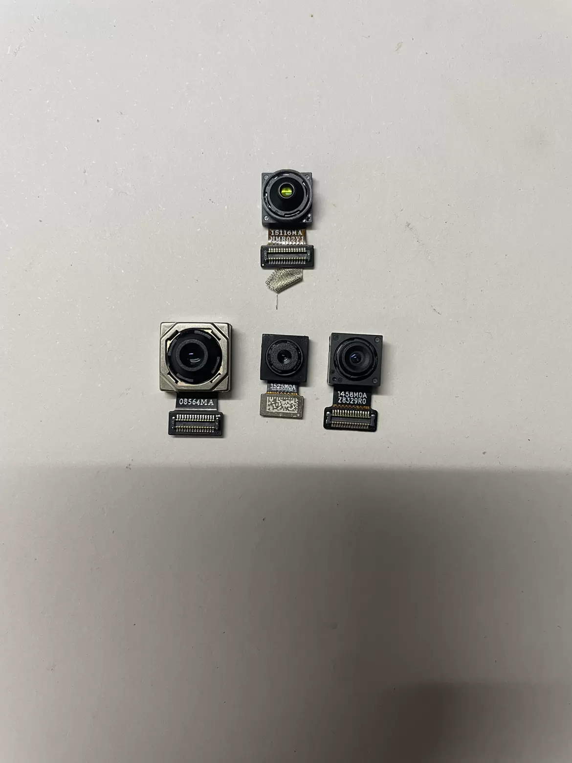 中兴远航20 pro前后置主副摄像头zte 9040n原拆内置照相机测试好