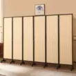 Màn tre Nhật Bản vách ngăn phòng khách phòng ngủ đơn giản di chuyển gấp màn chặn lối vào văn phòng màn hình vách ngăn nỉ vách cnc gỗ 