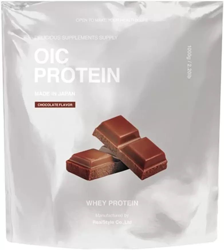 日本OIC PROTEIN乳清蛋白粉WPC健身运动维生素补体力巧克力味1kg-Taobao