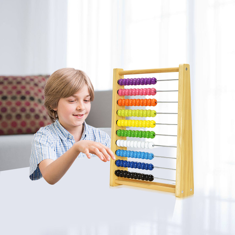 Children's Abacus Calculation Rack Primary School Learning Tool ...