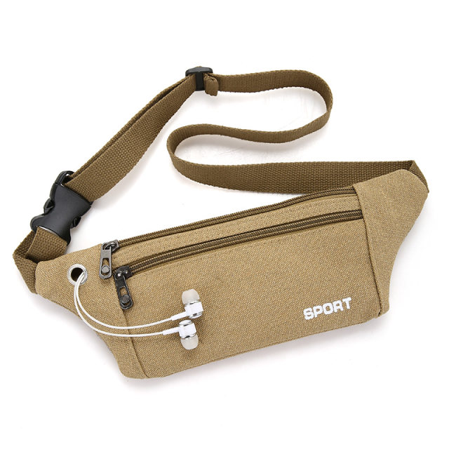 Sports outdoor waist bag light invisible thin running mobile phone ...