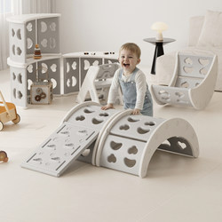 Le Ying Fang Climbing Frame Indoor Children's Home Sensory Training Equipment Multifunctional Storage Rack Rocking Bed for Small Apartments