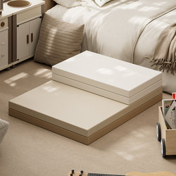 Leyingfang Bedside Anti-Fall Mat, Thickened Children's Folding Crawling Mat, Baby Anti-Fall Soft Mat, Baby Crawling Mat