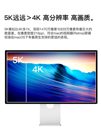 Kuycon 27 5K IPS Monitor - G27x - USB-C, HDMI, DP