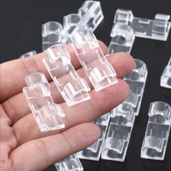 Cable Routing Organizer, Cable Clip, Data Cable Clip, Nail-Free Self-Adhesive Storage Clip, Wire Holder