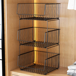 Wardrobe Partition Shelves, Clothing Storage Racks, Dormitory Storage Solutions, Multi-Layer Home Wardrobe Dividers, Dormitory Baskets