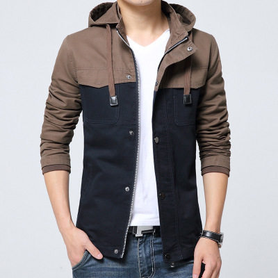 Spring and Autumn Men's Jacket Korean Style Youth Baseball Uniform ...