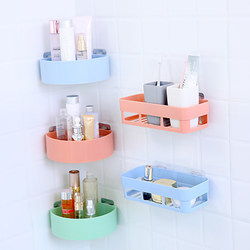Bathroom Storage Rack, No-Drill Wall-Mounted Shelf for Bathroom, Shower, Washroom, Toilet, and Sink Storage