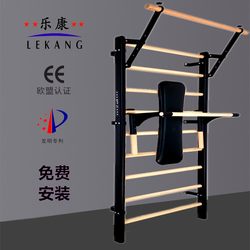Indoor Ribbed Wooden Frame Rehabilitation Training Pull-Up Climbing Frame Leg Press Stretching Single and Double Bars Large Flying Bird Comprehensive Training