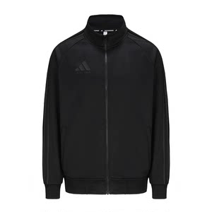 
Adidas Adidas black coat men's and women's casual breathable jacket spring and autumn fitness running top TR30JT