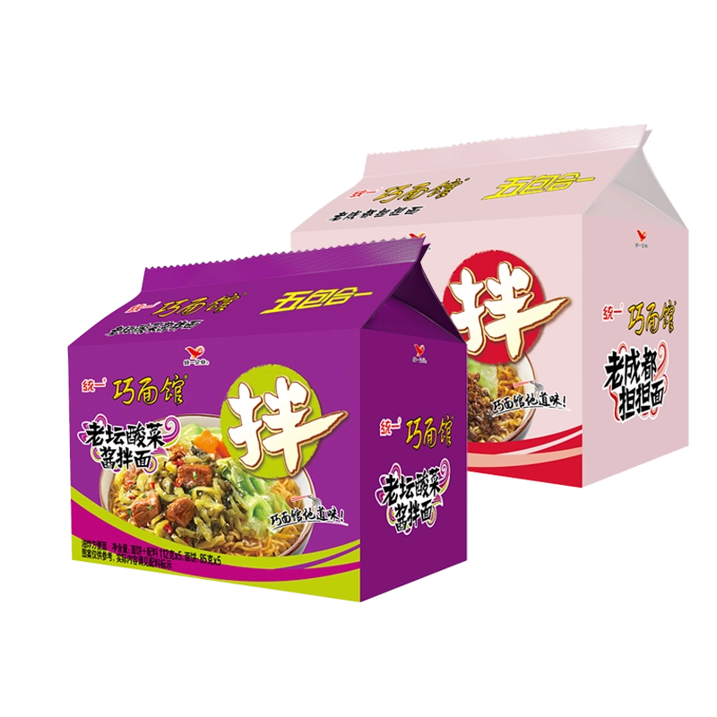 统一巧面馆拌面方便面老坛酸菜风味120g - 亚米