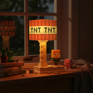 
Minecraft peripheral game elements TNT night light mc building block lamp student bedside lamp atmosphere table lamp spot