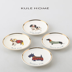 Ceramic cartoon creative home use cute high-end steak plate
