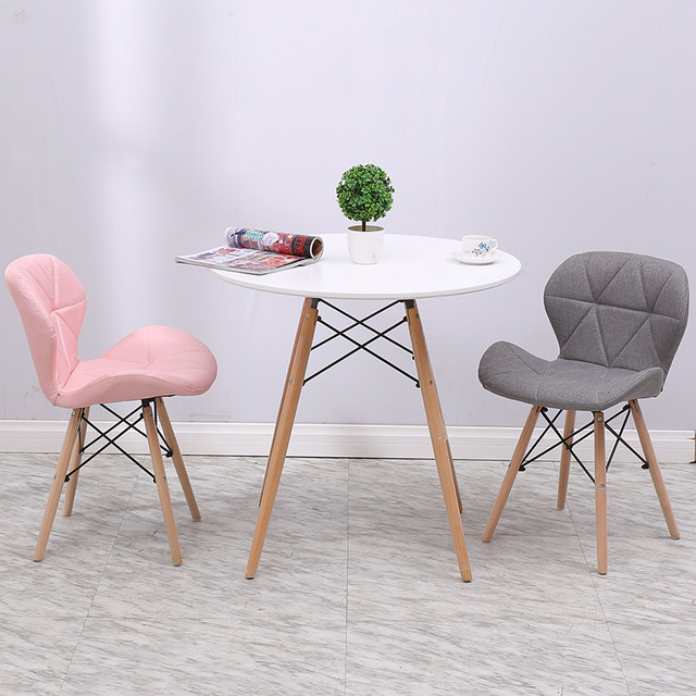 Nordic negotiation reception table and chair combination simple home ...