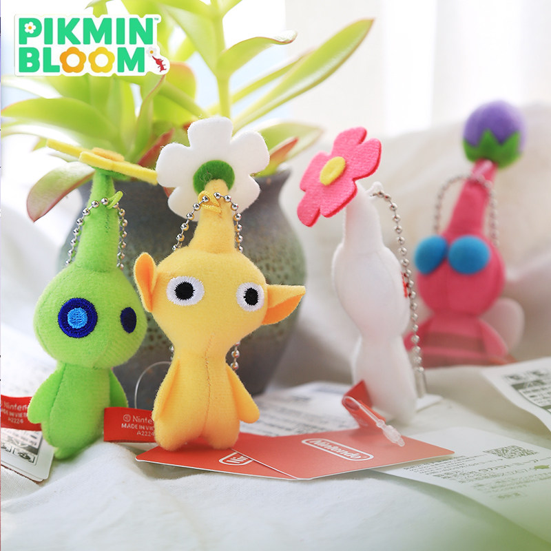 Оригинальный светящийся мини-плюшевый брелок с подвеской Spot Nintendo Center Limited Pikmin Peripheral Pikmin