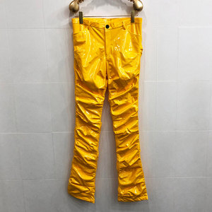 Daba Star Autumn New Mirror Slim Wind Fun Flee Pants Performance Summer Night Shop Dance Model Performance Services