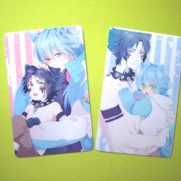 綺麗屋日本動漫周邊dramatical Murder蓮蒼線2枚入dmmd覆膜卡貼