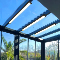 New Ceiling Light for Sunrooms, Outdoor Balcony Light, Rainproof Corridor Ceiling Light, Long Strip Terrace Eaves Sun Shed
