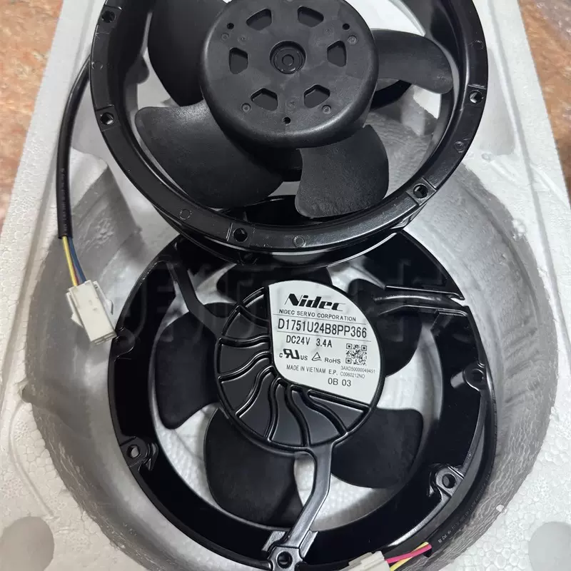 for 6424/12TDHR 17cm 24V 2.5A Industrial Fan並行輸入品 1-piece new 6424⁄12TDHR 17cm 24V 2.5A air all-metal industrial fan