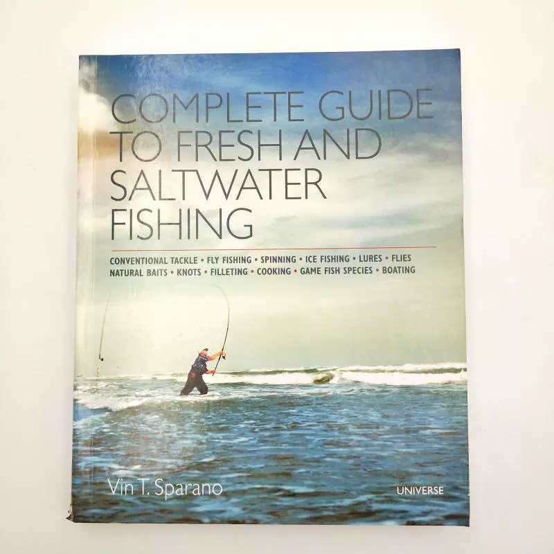 Complete Guide to Fresh and Saltwater Fishing 淡盐水捕鱼指南-Taobao