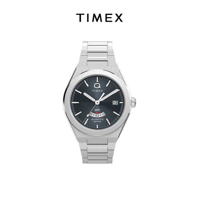 TIMEX Tianmeishi Q series independent date window business casual quartz watch men's TW2Y12100