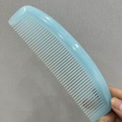 Colorful Thickened Rubber Comb, Large Size, Unbreakable, Smooth Hair, Massage, Convenient, Durable, Household Long Hair Plastic Comb