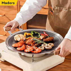 316 Stainless Steel Food-Grade Barbecue Plate, Induction Cooker, Household Honeycomb Grilling Plate, Outdoor Camping Teppanyaki
